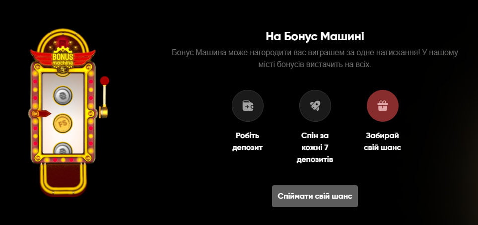 Бонусна машина у Слотс Сіті