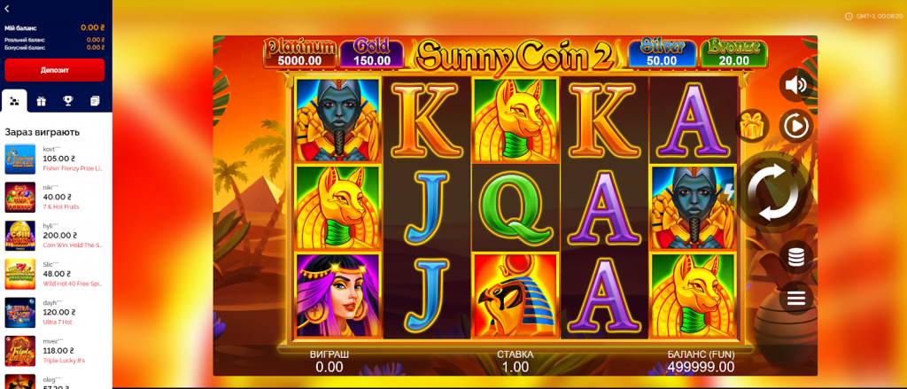 Ігровий автомат Sunny Coin 2