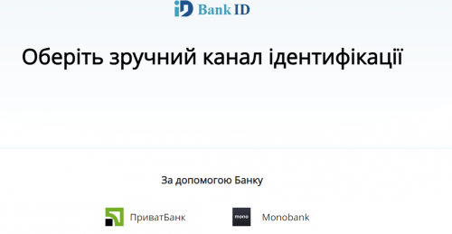Вибір банку для верифікації