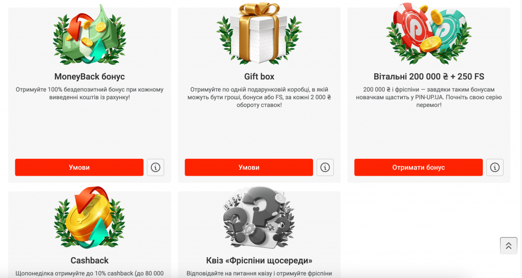 Огляд казино Пін-Ап 9 Бонуси та акції у Пін Ап