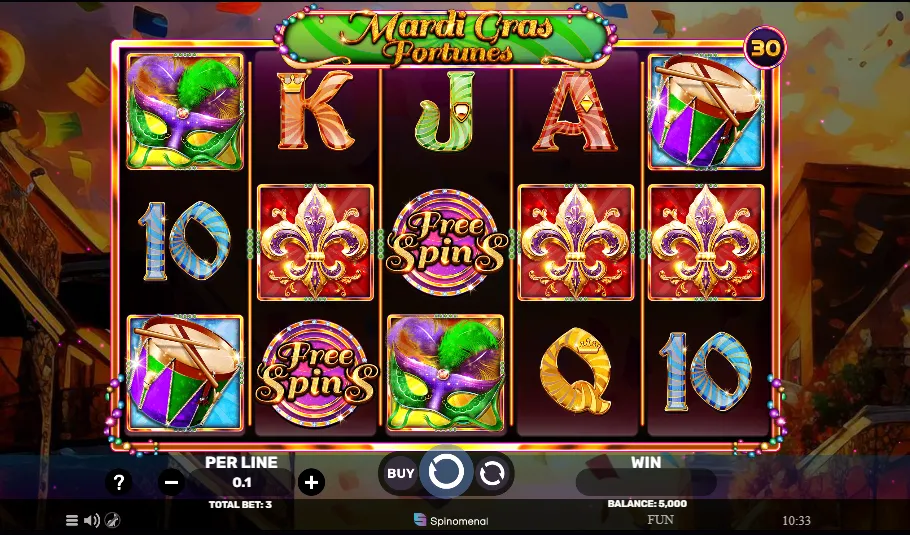 Что такое Вайлд в слотах казино 5 Mardi Gras Fortunes