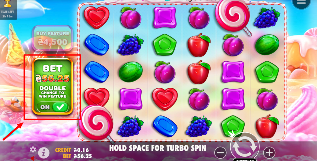 Ante Bet Feature Sweet Bonanza slot